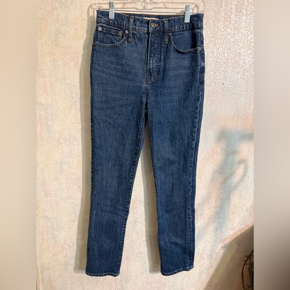Madewell Skinny Jeans in Dark Indigo Wash The Perfect Vintage Jean! Sz 26